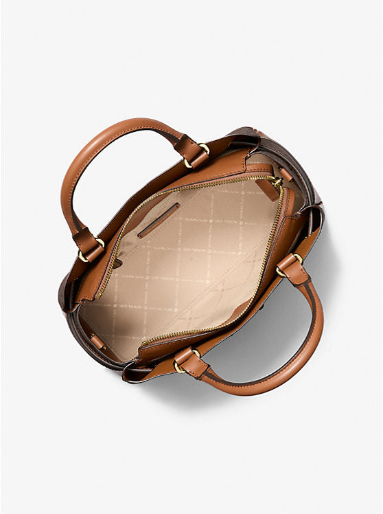 02 - SOBRE PEDIDO - MICHAEL KORS Reed Large Signature Logo Satchel