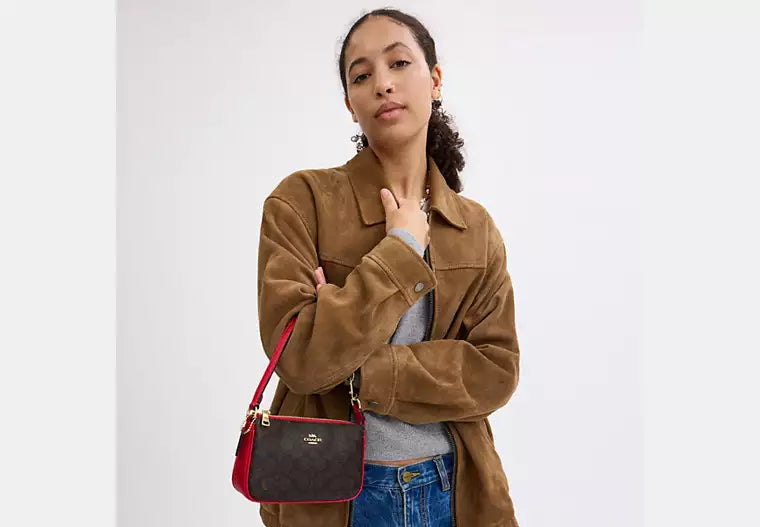 05 - COACH Nolita 19 In Colorblock Signature Canvas