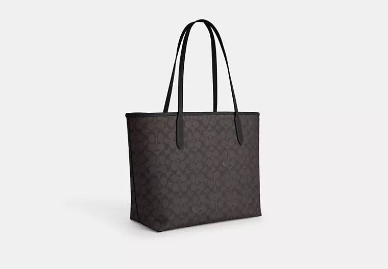 06 - ENTREGA INMEDIATA - COACH City Tote Bag In Signature Canvas