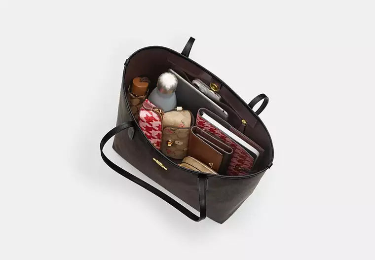 06 - ENTREGA INMEDIATA - COACH City Tote Bag In Signature Canvas