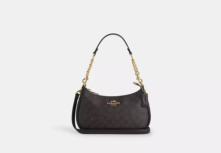 08 - SOBRE PEDIDO - COACH Teri Shoulder Bag In Signature Canvas