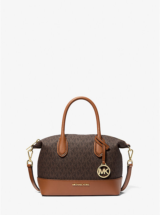 107 - MICHAEL KORS Hyde Small Logo Satchel