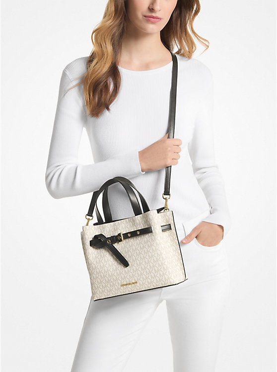 109 - MICHAEL KORS Emilia Small Logo Satchel