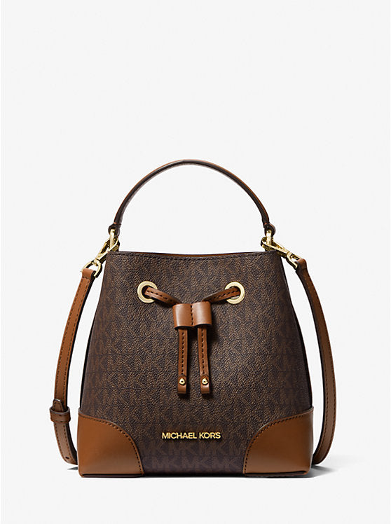 117 - MICHAEL KORS Mercer Small Logo Bucket Bag