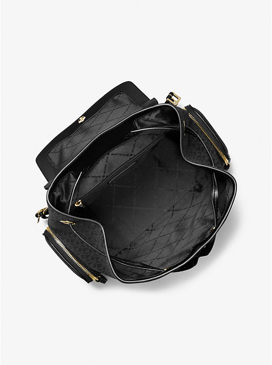 120 - MICHAEL KORS Jet Set Large Logo Backpack