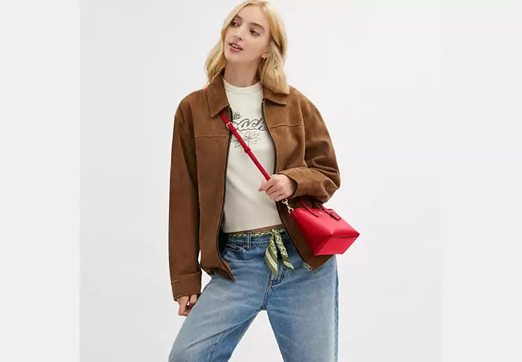 13 - COACH City Mini Tote Bag In Signature Canvas