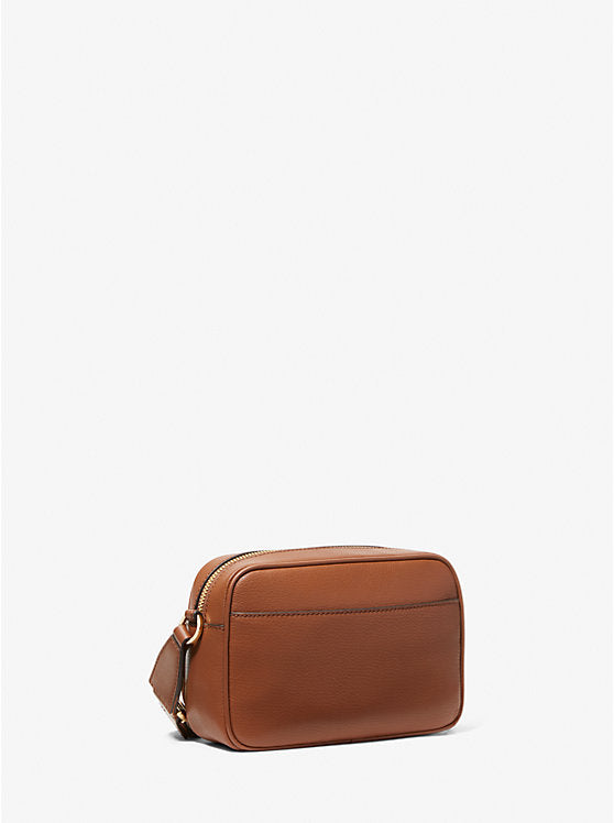 136 - MICHAEL KORS Jet Set Medium Leather Crossbody Bag with Case for Apple Airpods Pro