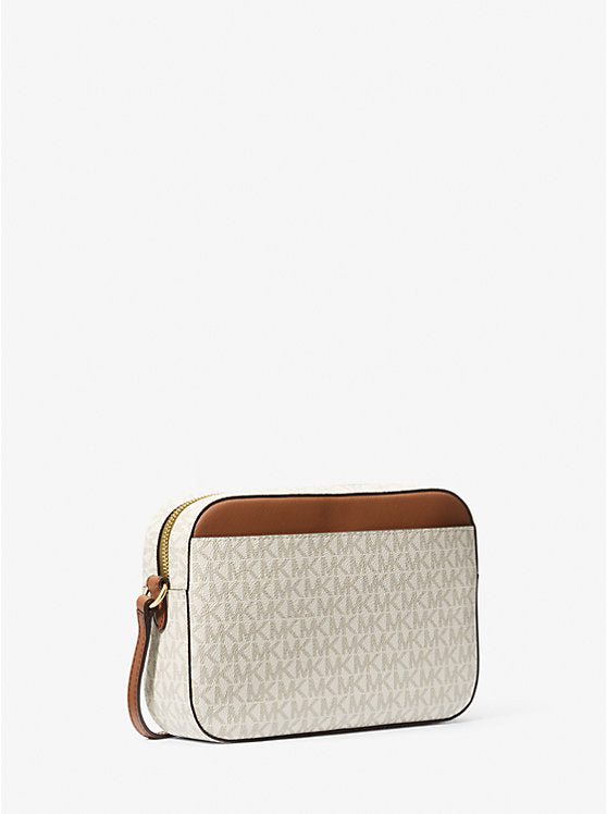 139 - MICHAEL KORS Jet Set Large Logo Crossbody Bag