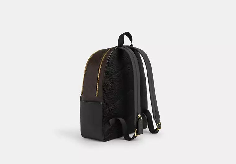 14 - SOBRE PEDIDO - COACH Large Court Backpack In Signature Canvas