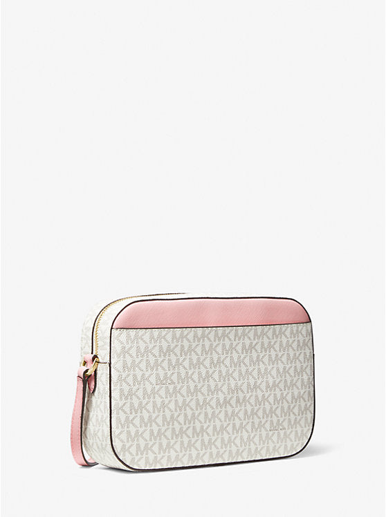 141 - MICHAEL KORS Jet Set Large Logo Crossbody Bag