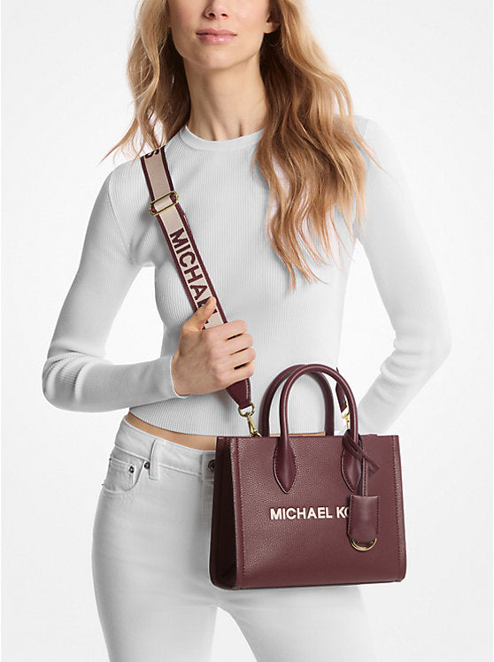 150 - MICHAEL KORS Mirella Small Pebbled Leather Crossbody Bag