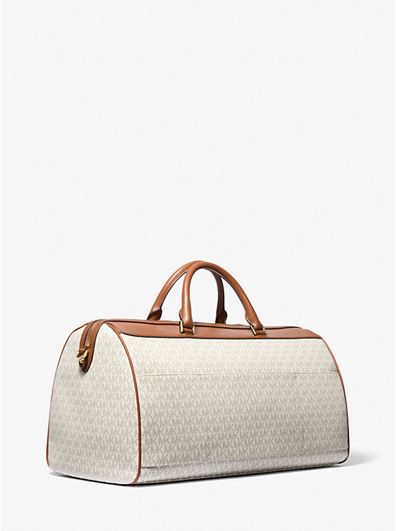 151 - MICHAEL KORS Jet Set Travel Extra-Large Signature Logo Duffel Bag