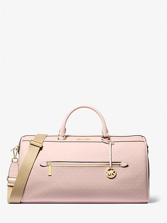 152 - MICHAEL KORS Jet Set Travel Extra-Large Signature Logo Duffel Bag