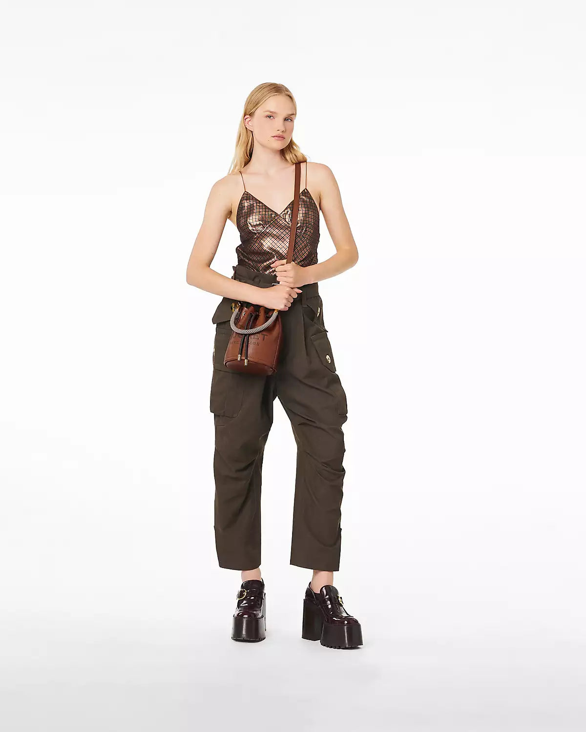 165 - MARC JACOBS The Leather Bucket Bag