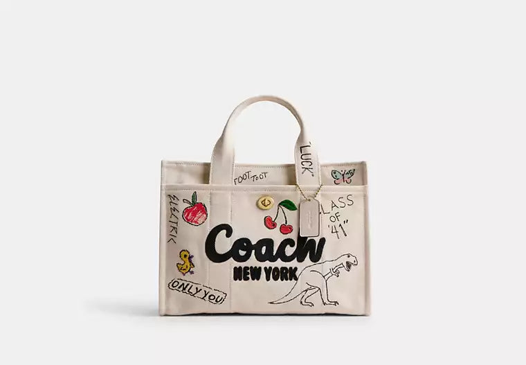 17 - SOBRE PEDIDO - COACH Cargo Tote Bag With Sketch Print