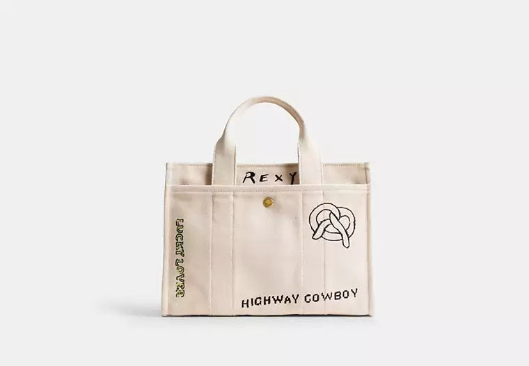 17 - SOBRE PEDIDO - COACH Cargo Tote Bag With Sketch Print
