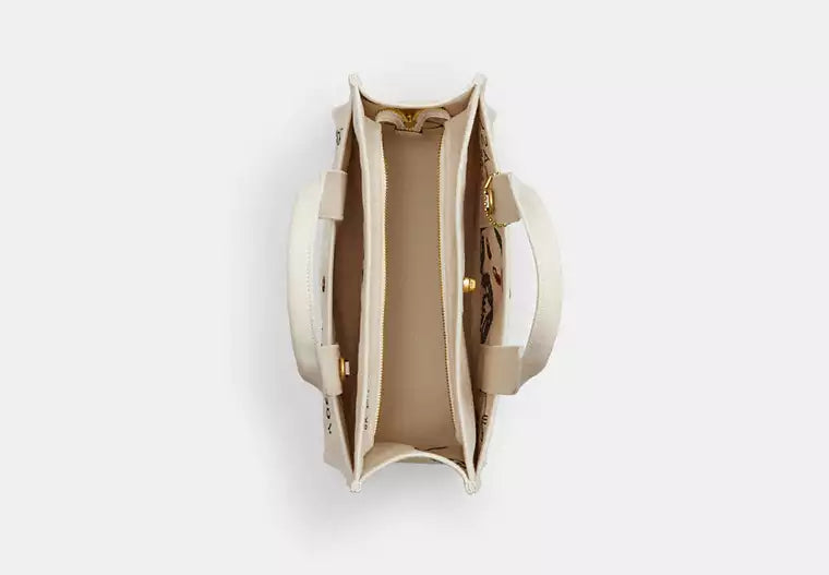 17 - SOBRE PEDIDO - COACH Cargo Tote Bag With Sketch Print