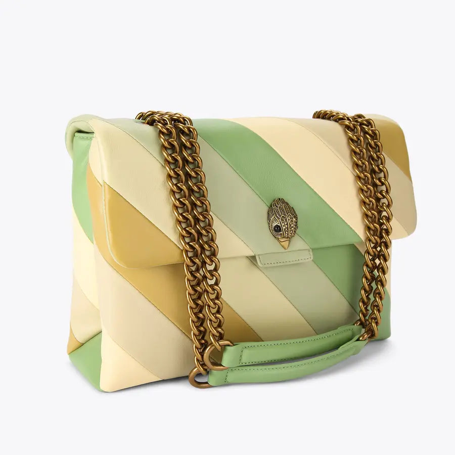 178 - KURT GEIGER LONDON large leather kensington bag