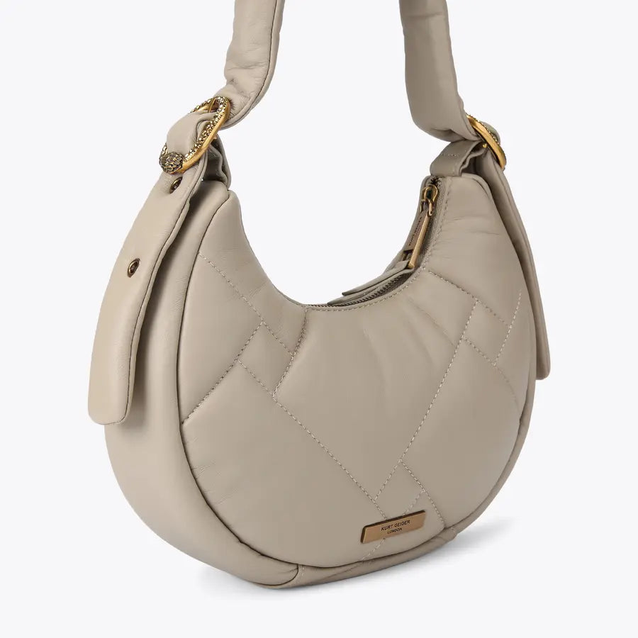 181 - KURT GEIGER LONDON small kensington hobo puff bag