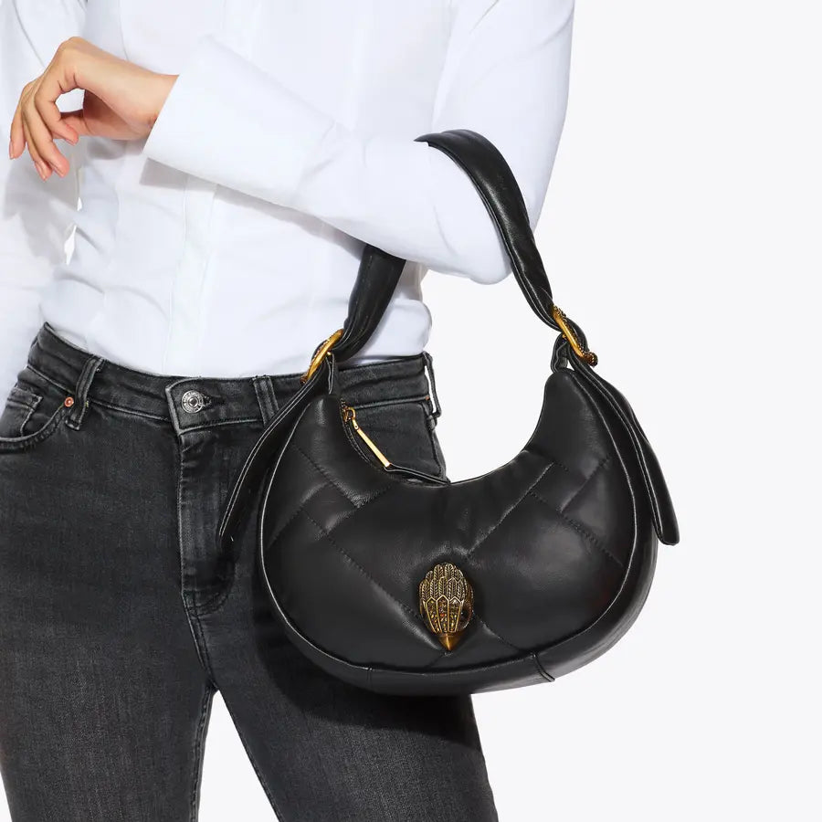 182 - KURT GEIGER LONDON small kensington puff hobo bag