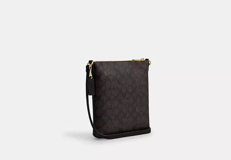 20 - ENTREGA INMEDIATA - COACH Mini Rowan File Bag In Signature Canvas