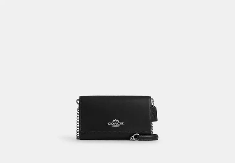 21 - COACH Flap Clutch Crossbody