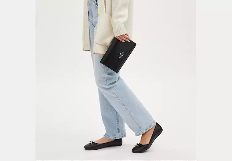 21 - COACH Flap Clutch Crossbody