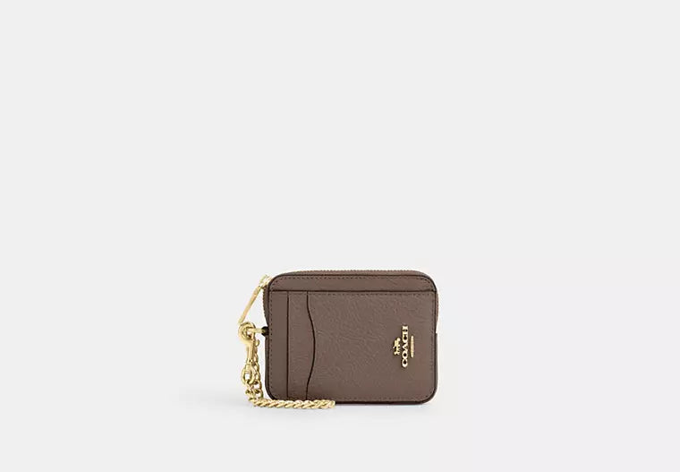 219 - COACH Zip Card Case