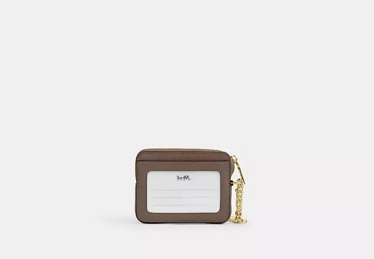 219 - COACH Zip Card Case