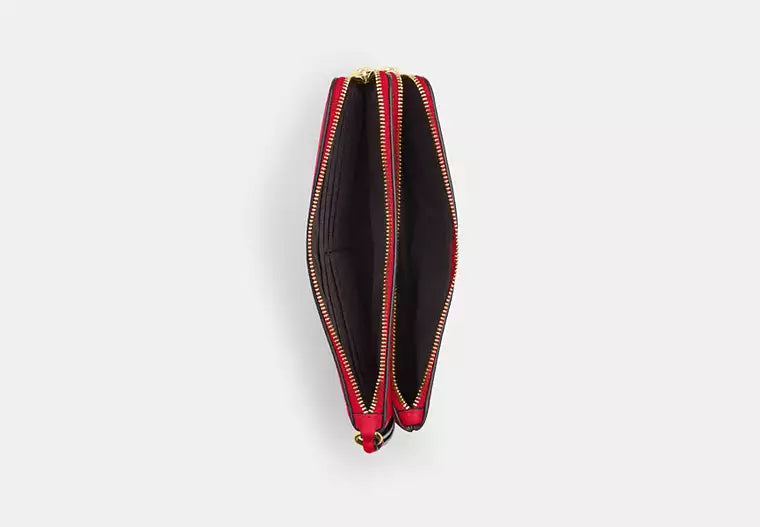 228 - COACH Double Zip Wallet