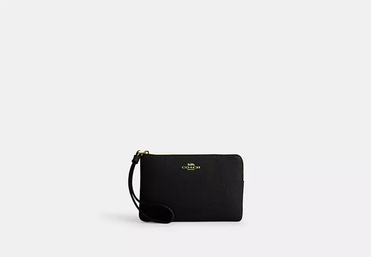 239 - COACH Corner Zip Wristlet