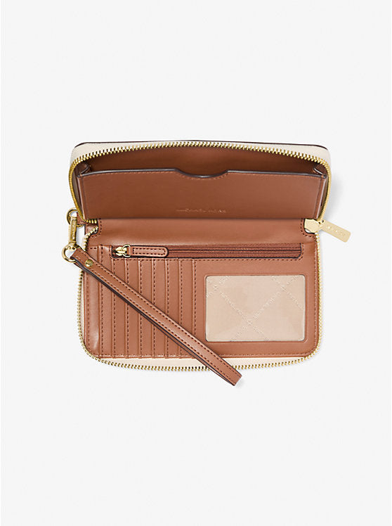 246 - MICHAEL KORS Jet Set Signature Logo Smartphone Wristlet