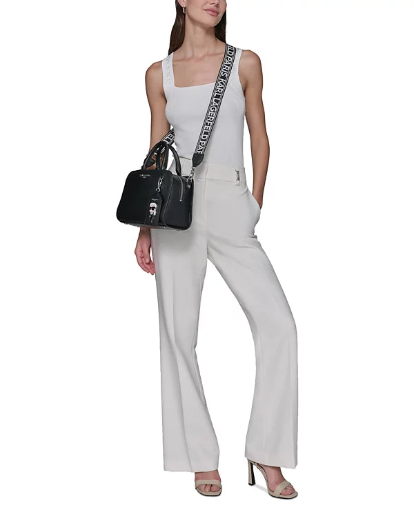 26 - ENTREGA INMEDIATA - KARL LAGERFELD PARIS Maybelle Medium Satchel