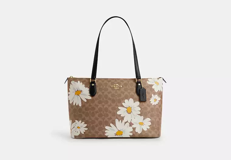29 COACH Gallery Tote Bag In Signature Canvas With Floral Print HUNTER IMPORTACIONES