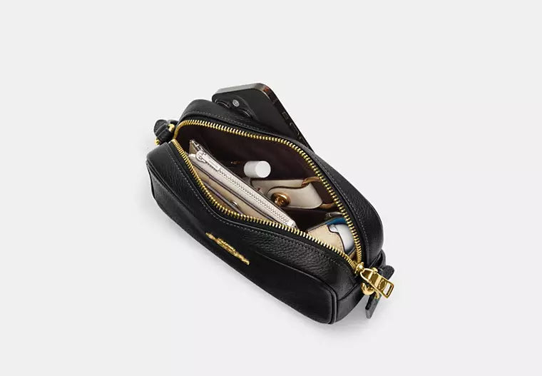 31 - SOBRE PEDIDO COACH Mini Jamie Camera Bag In Signature Canvas