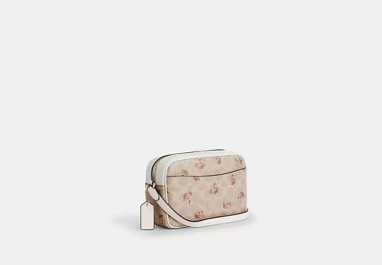 33 - SOBRE PEDIDO COACH Mini Jamie Camera Bag In Signature Canvas With Floral Print