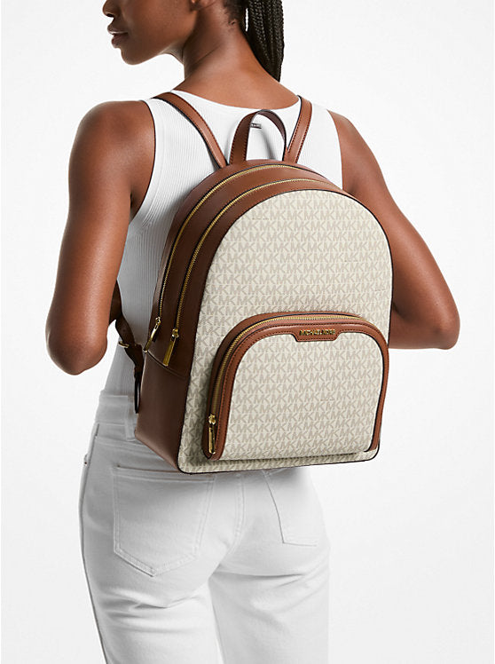 36 - ENTREGA INMEDIATA - MICHAEL KORS Jaycee Large Logo Backpack
