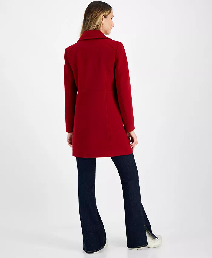 470 - Michael Kors Women's Collared Zip-Front Coat,