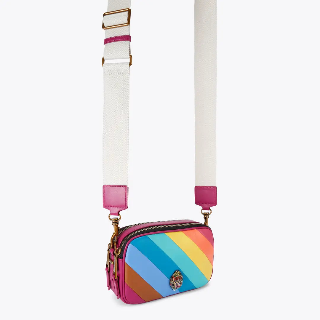 51 - SOBRE PEDIDO - KURT GEIGER LONDON dual zip kensington camera bag