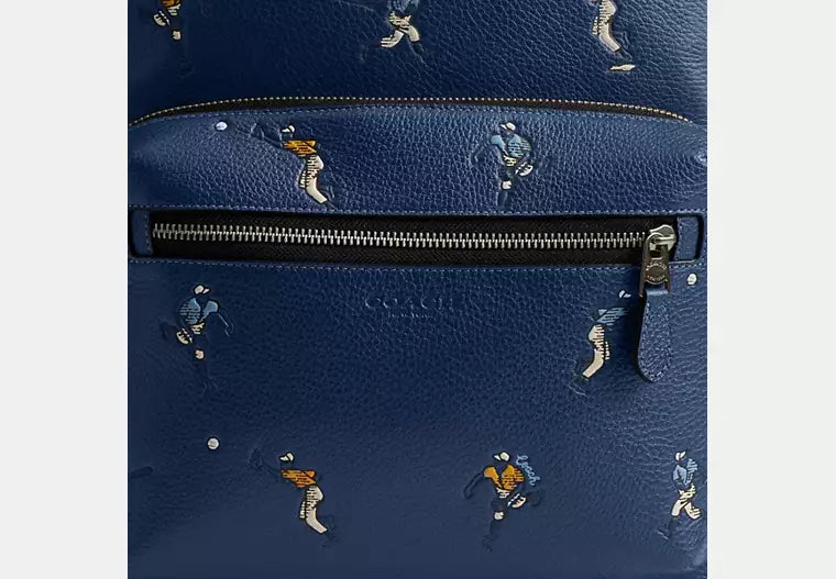 643 - SOBRE PEDIDO - COACH West Backpack With Baseball Print
