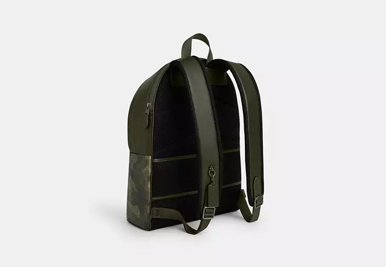 646 - SOBRE PEDIDO - COACH West Backpack In Signature Camo Print
