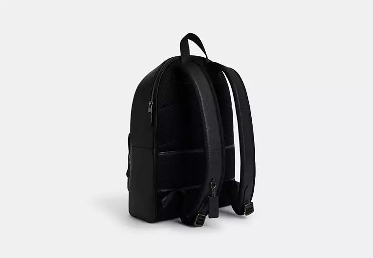 665 - COACH West Backpack In Signature Canvas