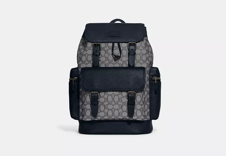 671 - COACH Sprint Backpack In Signature Jacquard