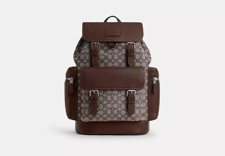 674 - COACH Sprint Backpack In Signature Jacquard