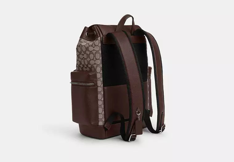 674 - COACH Sprint Backpack In Signature Jacquard