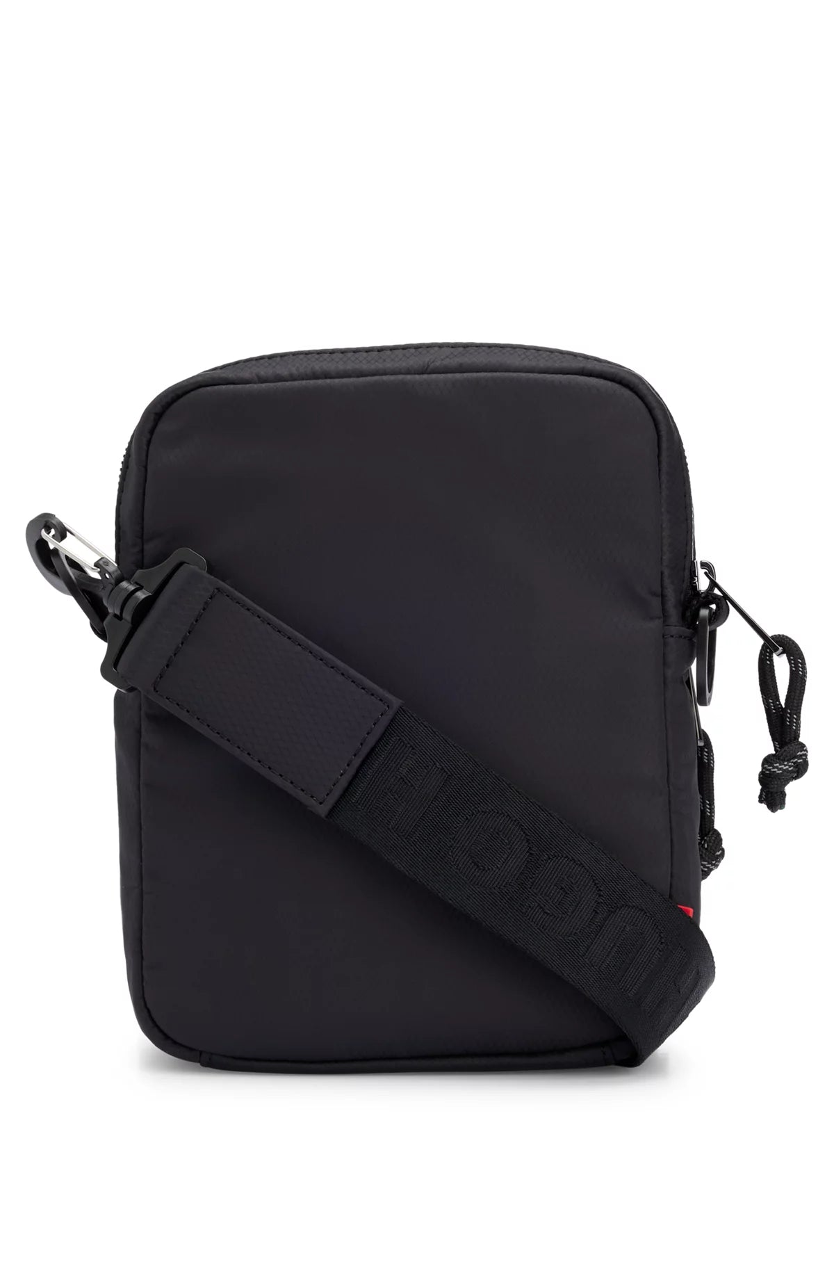 683 - HUGO BOSS Reporter bag with contrast logo and mesh overlay