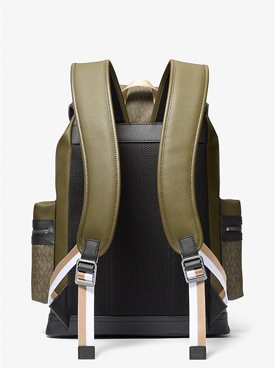 686 - MICHAEL KORS Rivington Logo Stripe Backpack