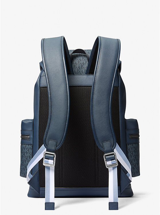 688 - MICHAEL KORS Rivington Logo Stripe Backpack