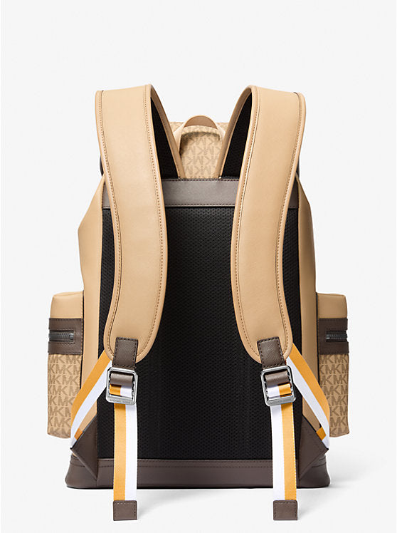 690 - MICHAEL KORS Rivington Logo Stripe Backpack