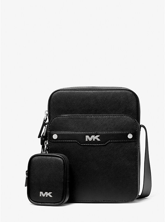 691 - MICHAEL KORS Rivington Leather Flight Bag